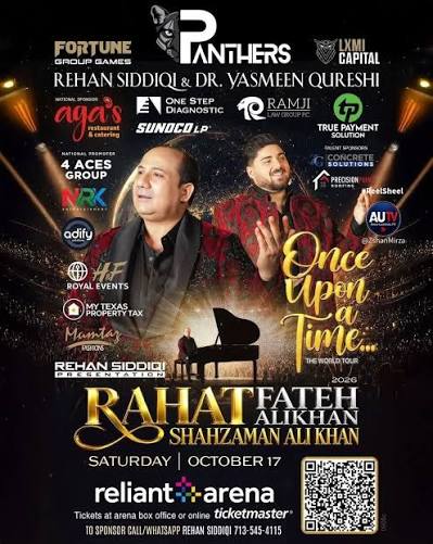 Rahat Live — Houston, TX