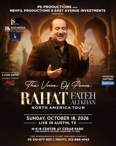 Rahat Live — Austin, TX